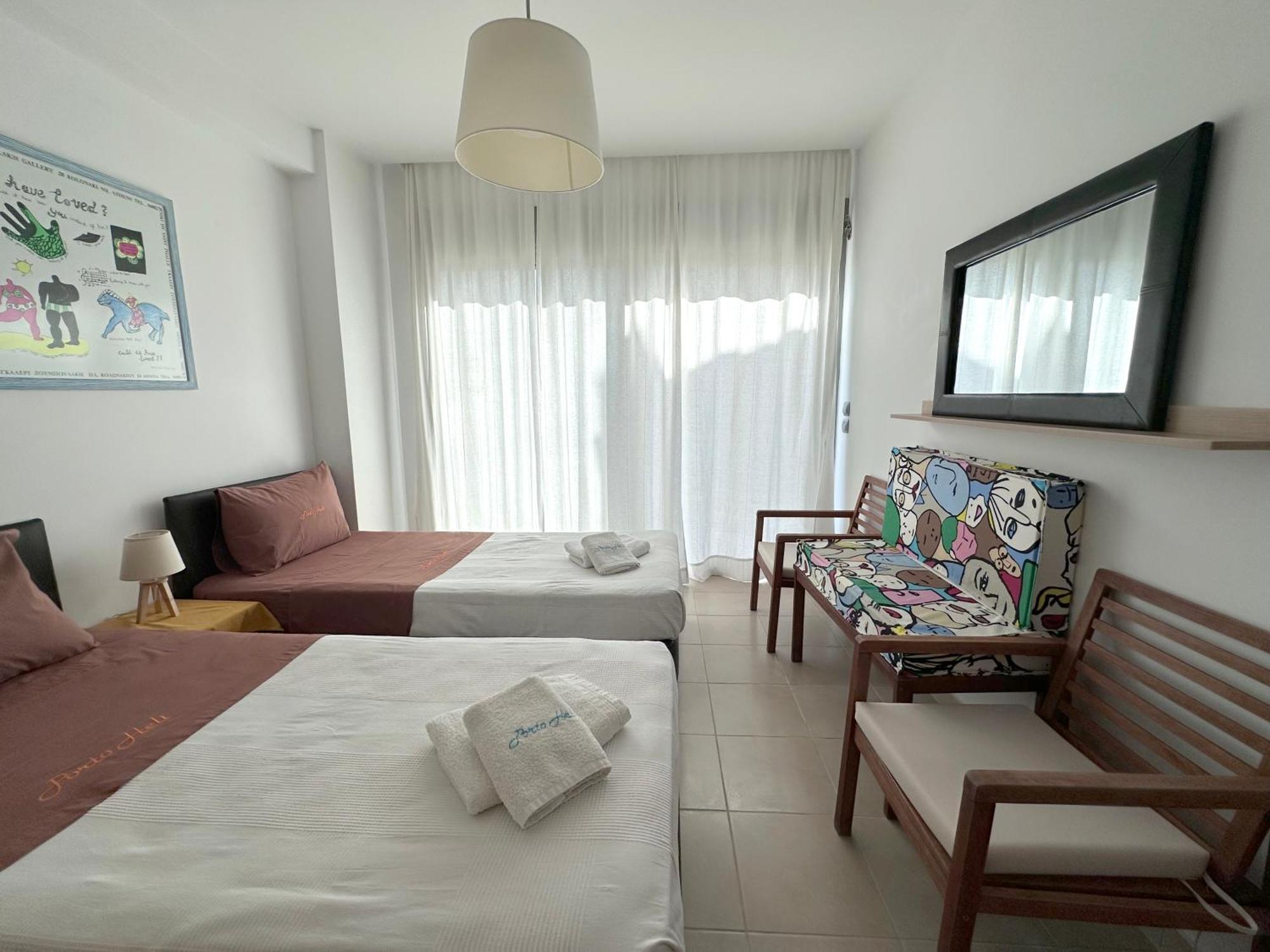 Rvg Rania House With Pool Apartment Porto Heli Bagian luar foto