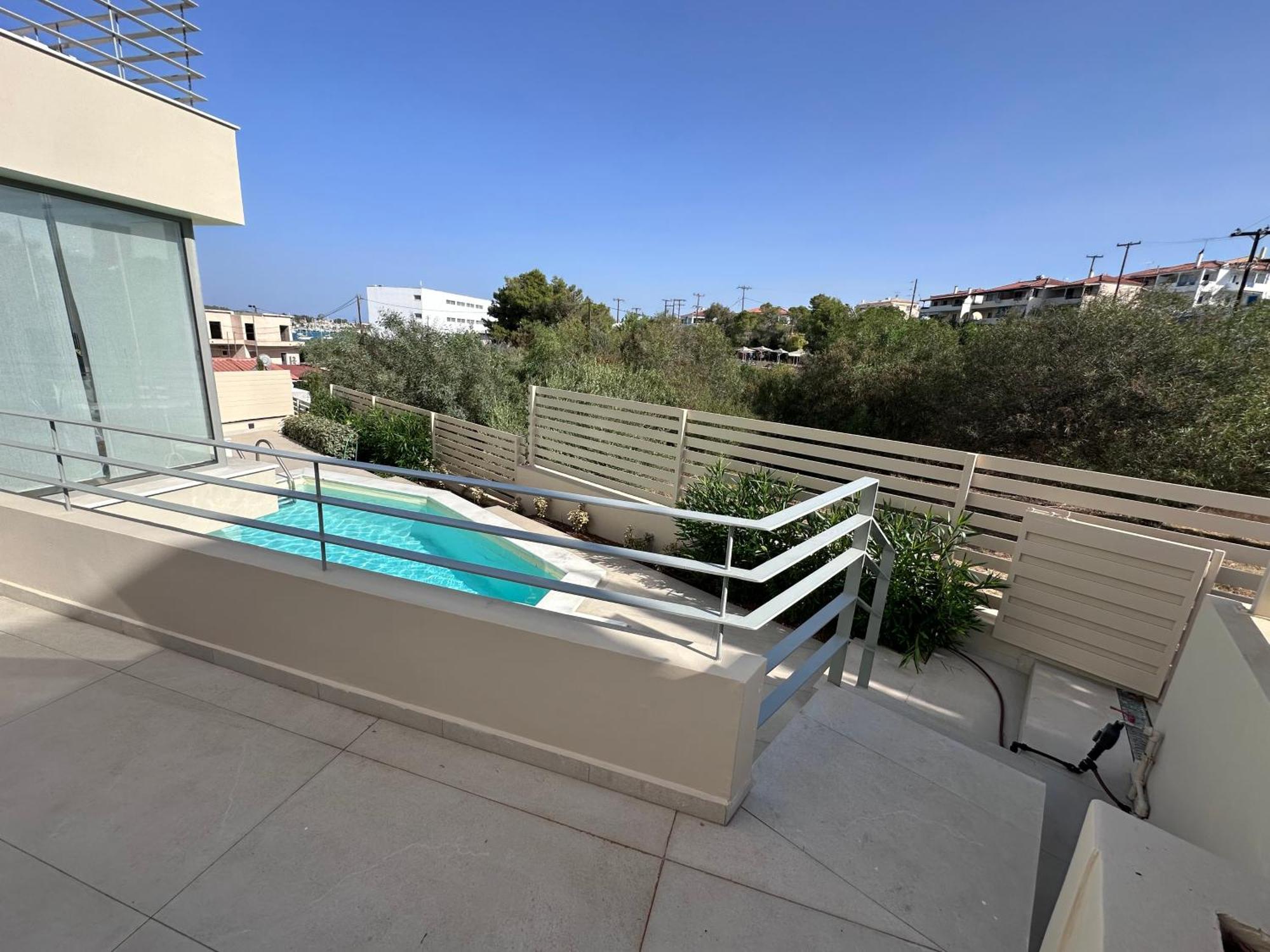 Rvg Rania House With Pool Apartment Porto Heli Bagian luar foto