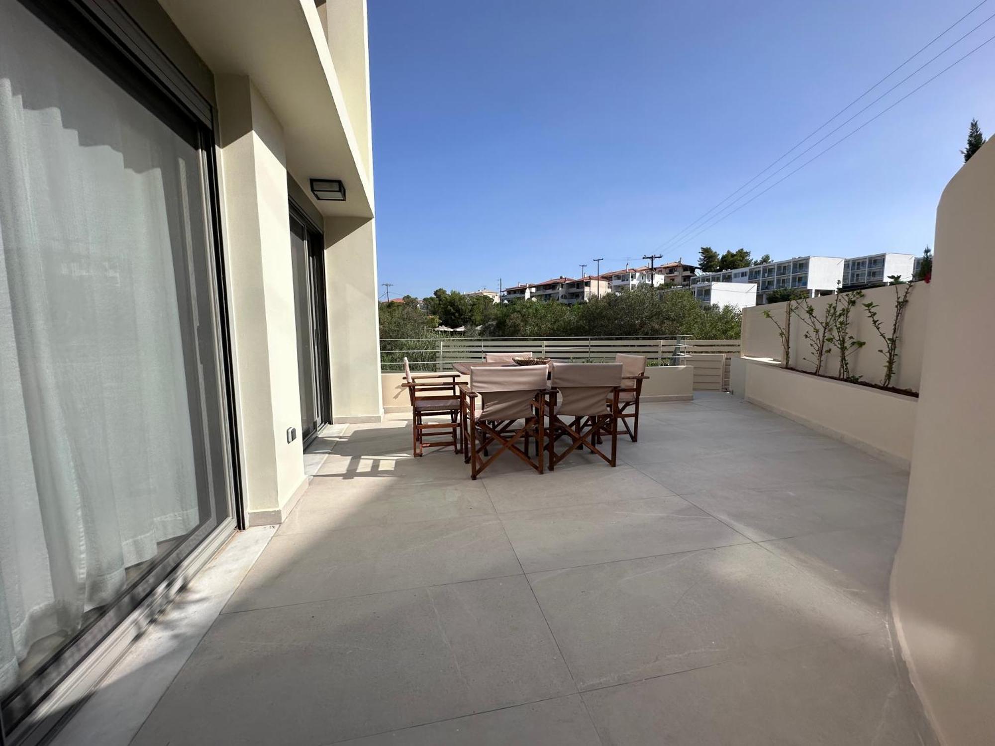 Rvg Rania House With Pool Apartment Porto Heli Bagian luar foto