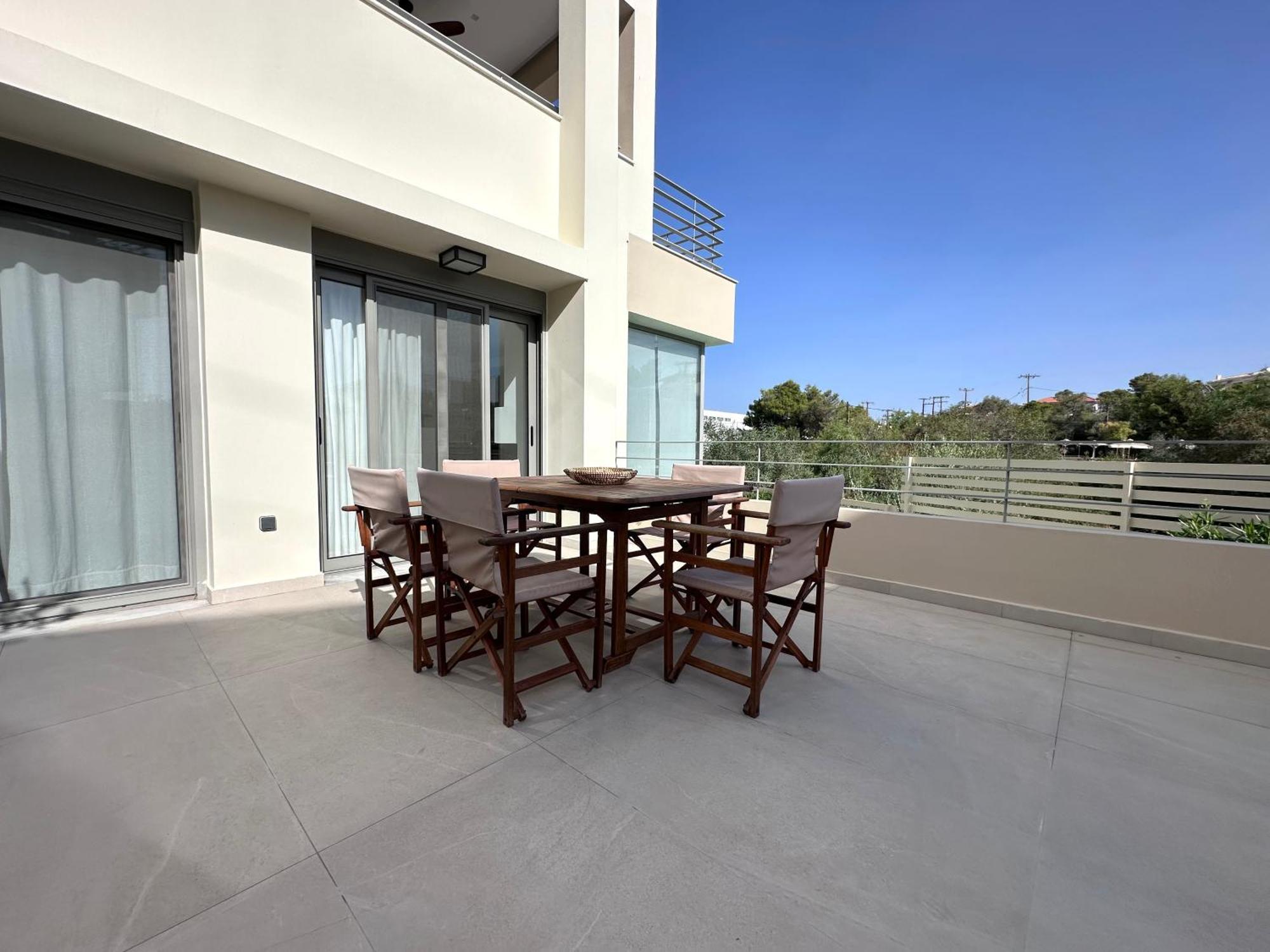 Rvg Rania House With Pool Apartment Porto Heli Bagian luar foto